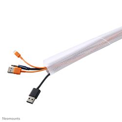 Neomounts by Newstar Flexible Cable Cover (Length: 200 cm, Width: 8.5 cm) - White